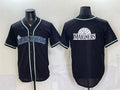 Seattle Mariners Team Big Logo 2026 Fashion Replica Black HOLBERT Out Stitched Jersey