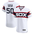 Chicago White Sox #50 Lenyn Sosa Player White HOLBERT T-shirt Limited Elite Home Stitched Jerseys