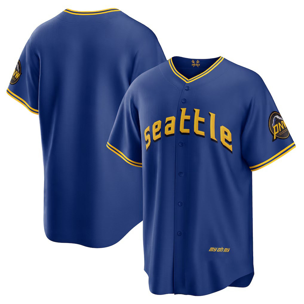 Seattle Mariners Royal HOLBERT City Connect Replica Jersey
