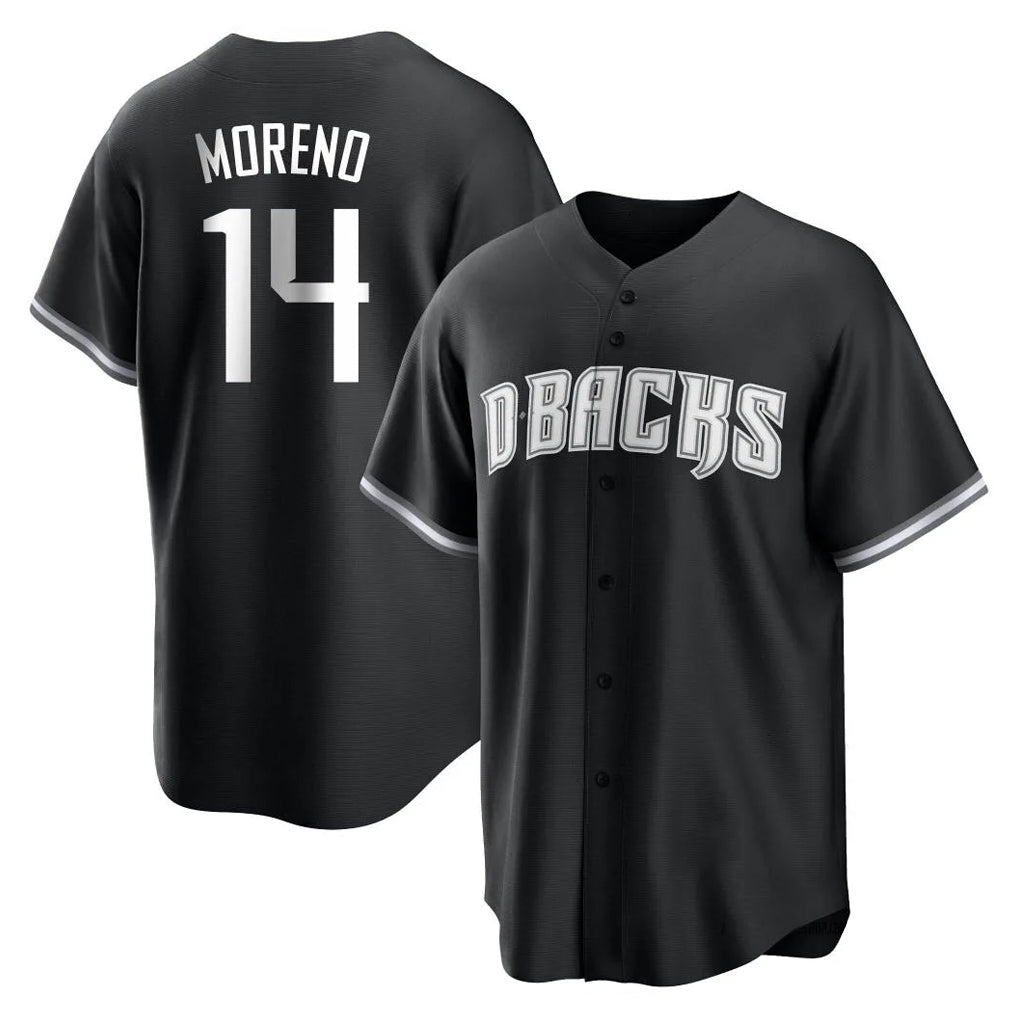 Arizona Diamondbacks #14 Gabriel Moreno Player Black HOLBERT Game Home Stitched Jerseys