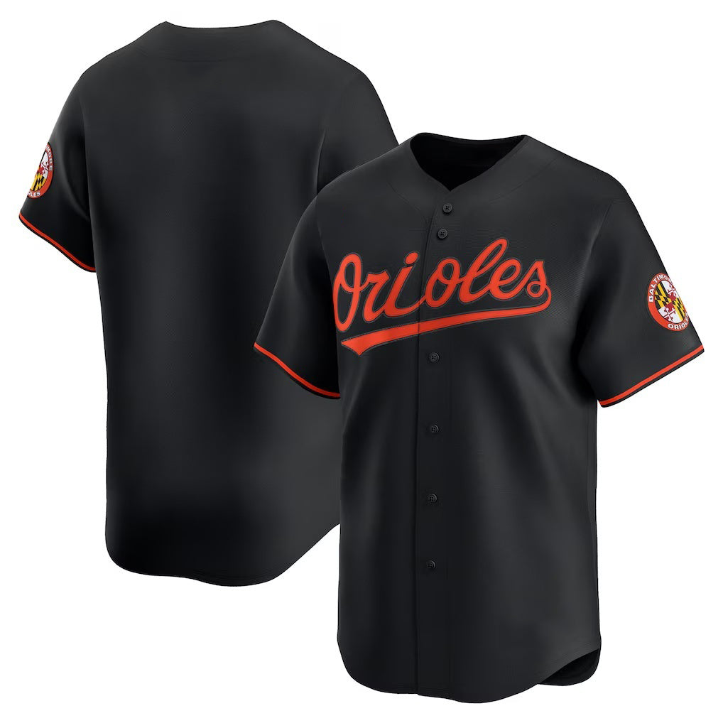 Baltimore Orioles Black HOLBERT Alternate Limited Jersey