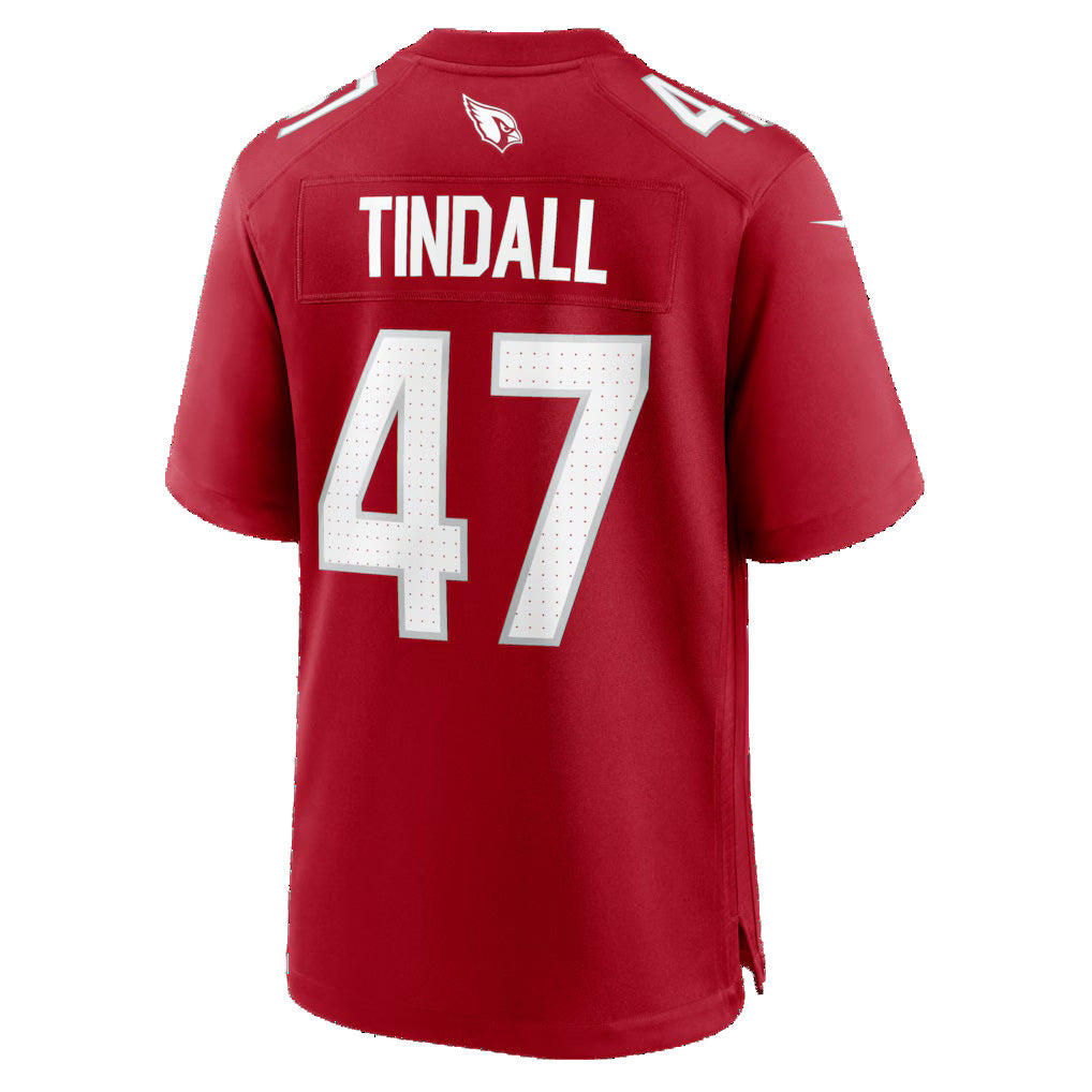 A.Cardinals #47 Channing Tindall HOLBERT Cardinal Team Game Jersey