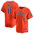 Houston Astros #11 Cam Smith Player Orange HOLBERT Home Limited Stitched Jerseys