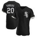 Chicago White Sox #20 Miguel Vargas Player Black HOLBERT Limited Elite Home Stitched Jerseys