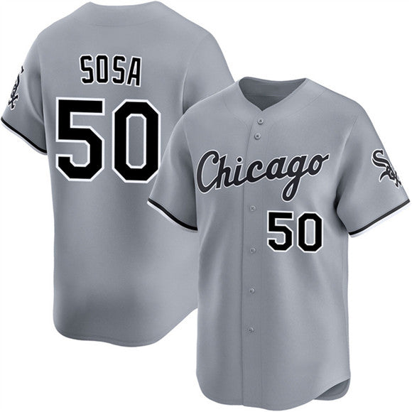 Chicago White Sox #50 Lenyn Sosa Gray HOLBERT 2025 Limited Stitched Jersey