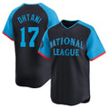 Los Angeles Dodgers #17 Shohei Ohtani Player Black HOLBERT National League All-Star Limited Home Stitched Jerseys