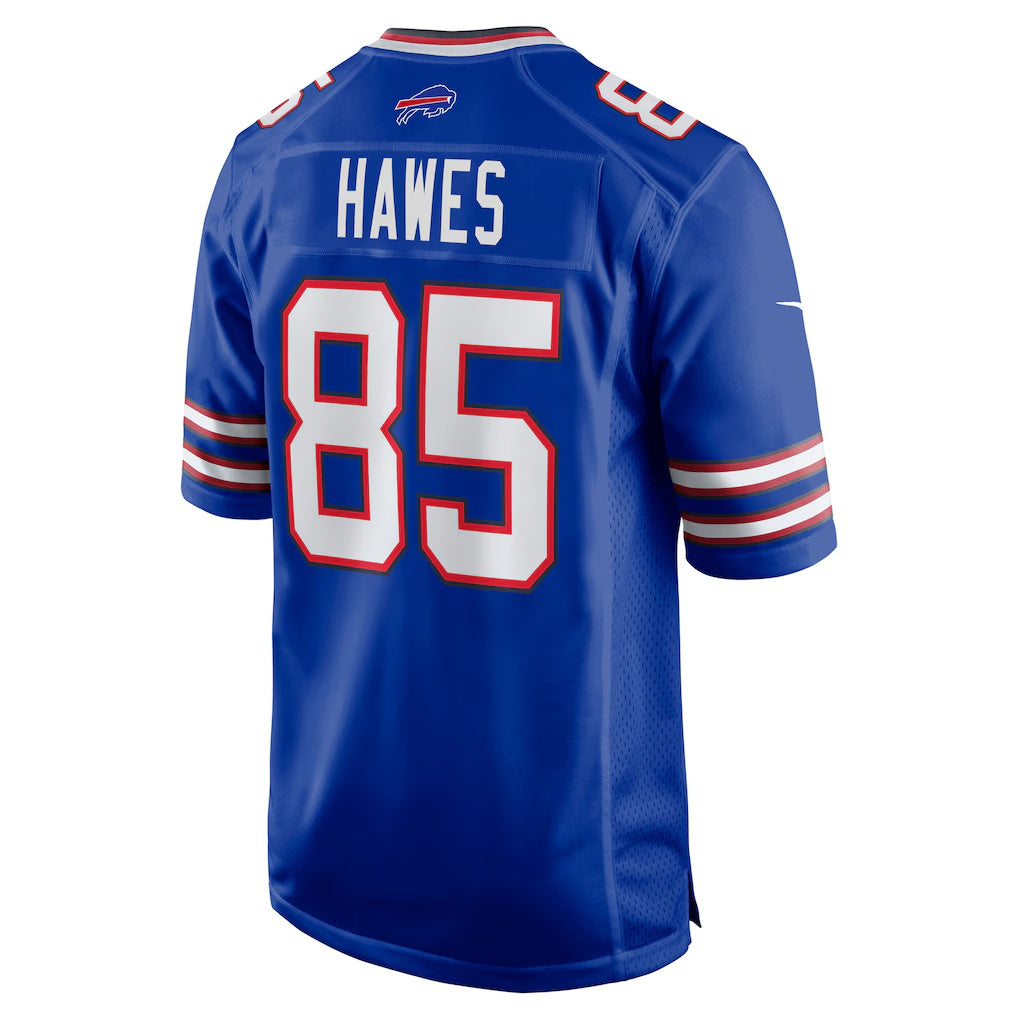 B.Bills #85 Jackson Hawes Royal HOLBERT Team Game Jersey