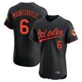 Baltimore Orioles #6 Ryan Mountcastle Player Black HOLBERT Limited Elite Home Game Stitched Jerseys