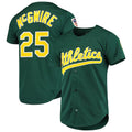 Oakland Athletics #25 Mark McGwire Mitchell & Ness Green HOLBERT 1997 Cooperstown Collection Authentic Jersey