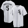 Chicago White Sox #5 Munetaka Murakami White HOLBERT Home Replica Jersey