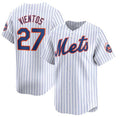 New York Mets #27 Mark Vientos White HOLBERT 2024 Home Limited Stitched Jersey