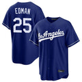 Los Angeles Dodgers #25 Tommy Edman Player Royal HOLBERT Game Stitched Jerseys
