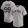 New York Yankees #99 Aaron Judge Gray HOLBERT Road Limited Player Jersey 2