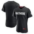 Baltimore Orioles Black HOLBERT City Connect Authentic Jersey