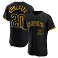 Arizona Diamondbacks #20 Luis Gonzalez Player Black HOLBERT Snake Skin City Limited Elite Home Game Stitched Jerseys