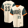 Baltimore Orioles #25 Pete Alonso Natural HOLBERT 2026 City Connect Stadium Jersey
