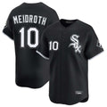 Chicago White Sox #10 Chase Meidroth Player Black HOLBERT Limited Home Stitched Jerseys