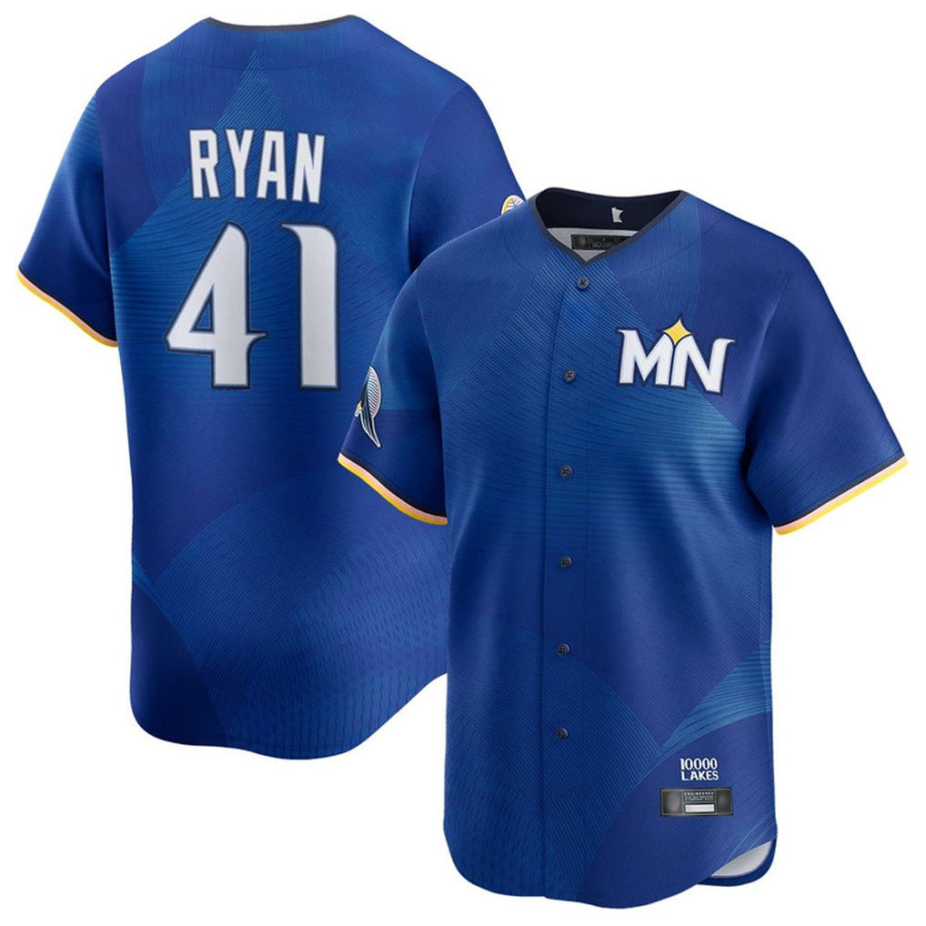 Minnesota Twins #41 Joe Ryan Player Royal HOLBERTCity Connect Limited Home Stitched Jerseys