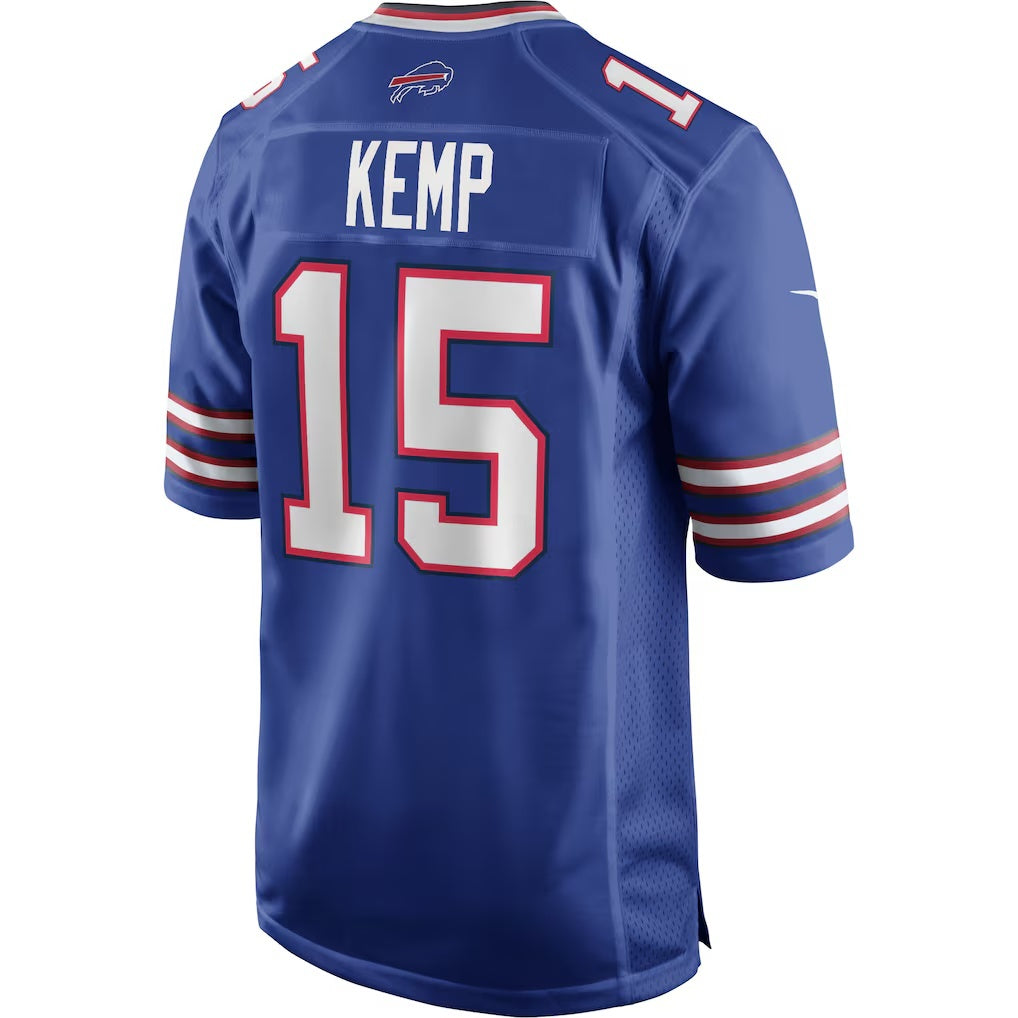 B.Bills #15 Jack Kemp Royal HOLBERT Game Retired Player Jersey