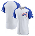 Atlanta Braves Blank White HOLBERT 2023 City Connect Flex Base Stitched Jersey 1