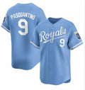 Kansas City Royals #9 Vinnie Pasquantino Light Blue HOLBERT Alternate Limited Stitched Jersey