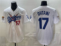 Los Angeles Dodgers x One Piece #17 Shohei Ohtani White HOLBERT Vapor Premier Limited Stitched Jersey