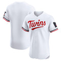 Minnesota Twins White HOLBERT Home Elite Jersey
