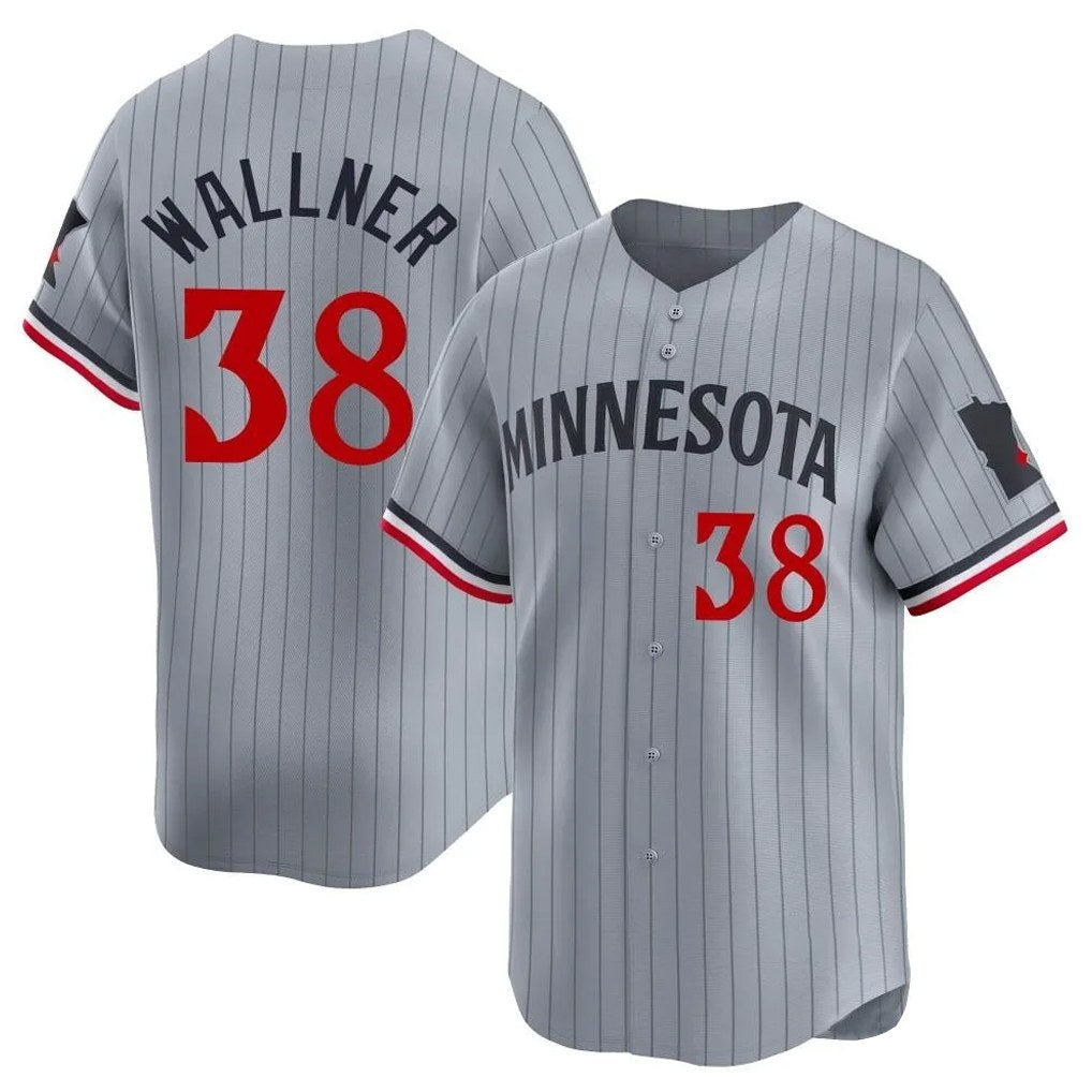 Minnesota Twins #38 Matt Wallner Player Gray HOLBERTHome Limited Stitched Jerseys