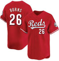 Cincinnati Reds #26 Chase Burns Red HOLBERT Limited Stitched Jersey