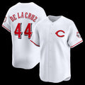 Cincinnati Reds #44 Elly De La Cruz White HOLBERT Alternate 2 Limited Player Jersey
