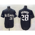 St. Louis Cardinals #28 Nolan Arenado Black HOLBERT 'Gothic Legacy Edition' Vapor Premier Limited Stitched Jersey