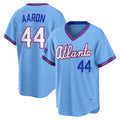 Atlanta Braves #44 Hank Aaron Powder Blue HOLBERT 2026 City Connect Stadium Jersey