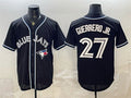 Toronto Blue Jays #27 Vladimir Guerrero Jr. 2026 Fashion Replica Black HOLBERT Out Stitched Jersey