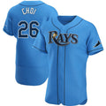 Tampa Bay Rays #26 Ji-Man Choi Light Blue HOLBERT Alternate Jersey