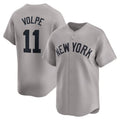 New York Yankees #11 Anthony Volpe Gray HOLBERT Away Limited Player Jersey