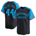 Cincinnati Reds #44 Elly De La Cruz Player Navy HOLBERT Limited National League All-Star Game Stitched Jerseys
