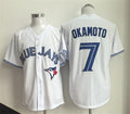 Toronto Blue Jays #7 Kazuma Okamoto White HOLBERT Home Limited Stitched Jersey