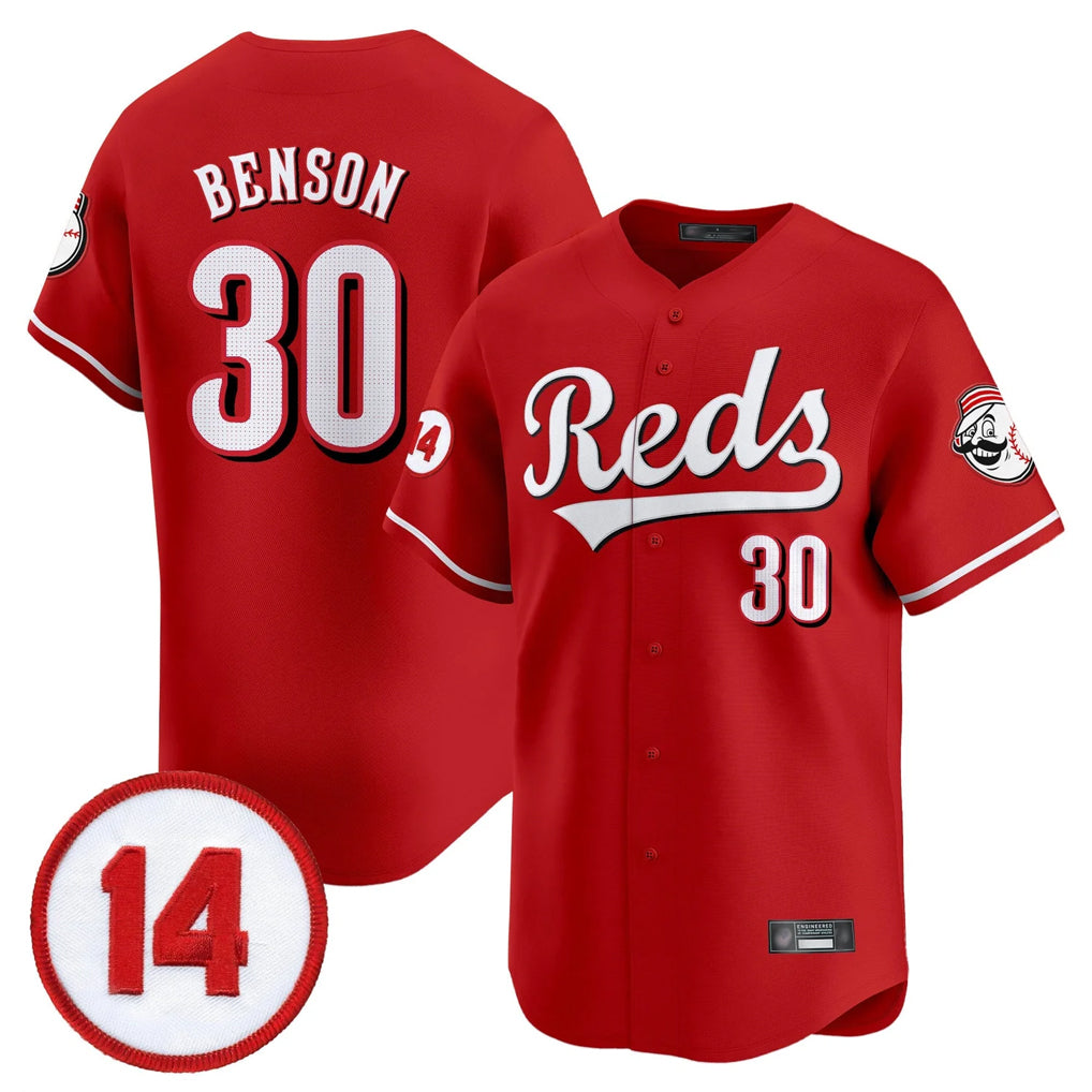 Cincinnati Reds #30 Ken Griffey Player Red HOLBERT Vapor Premier Limited Home Stitched Jerseys