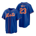 New York Mets #23 Javier Baez Royal HOLBERT Replica Alternate Jersey
