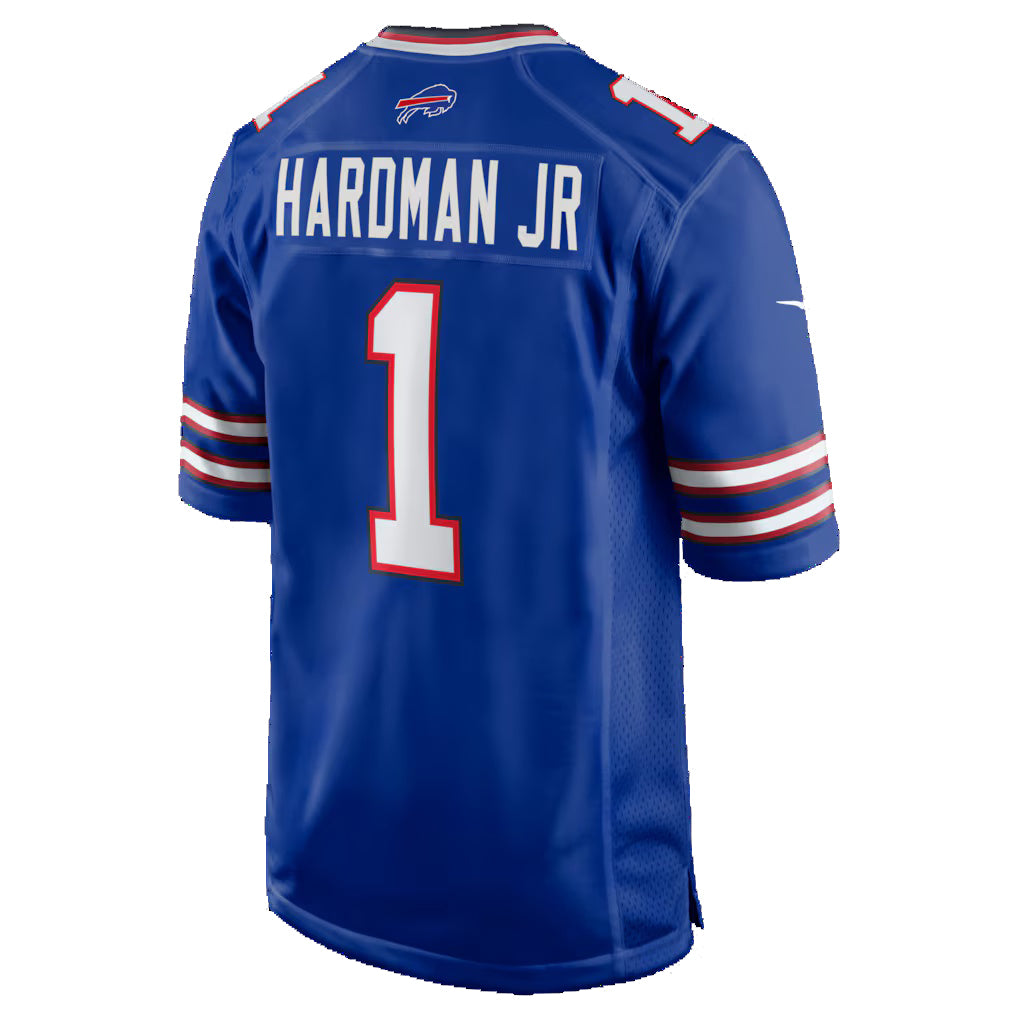 B.Bills #1 Mecole Hardman Royal HOLBERT Team Game Jersey