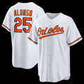 Baltimore Orioles #25 Pete Alonso White HOLBERT Home Replica Jersey