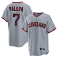 Cleveland Guardians #7 George Valera Player Gray HOLBERT Home Game Stitched Jerseys