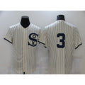 Chicago White Sox #3 Harold Baines 2021 Cream HOLBERT Navy Field of Dreams Flex Base Stitched Jersey