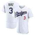 Los Angeles Dodgers #3 Edwin D¨ªaz Player Gold White HOLBERT 2026 Collection Stadium Limited Elite Stitched Jerseys