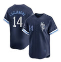 Kansas City Royals #14 Jac Caglianone Navy HOLBERT City Connect Limited Stitched Jersey