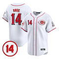 Cincinnati Reds #14 Pete Rose Player White HOLBERT Vapor Premier Limited Home Stitched Jerseys