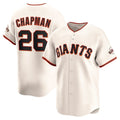 San Francisco Giants #26 Matt Chapman Cream HOLBERT Home Limited Player Jersey