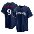 Minnesota Twins #9 Trevor Larnach Player Navy HOLBERTReplica Alternate Home Stitched Jerseys