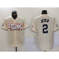 New York Yankees #2 Derek Jeter Cream HOLBERT Limited Stitched Jersey 2