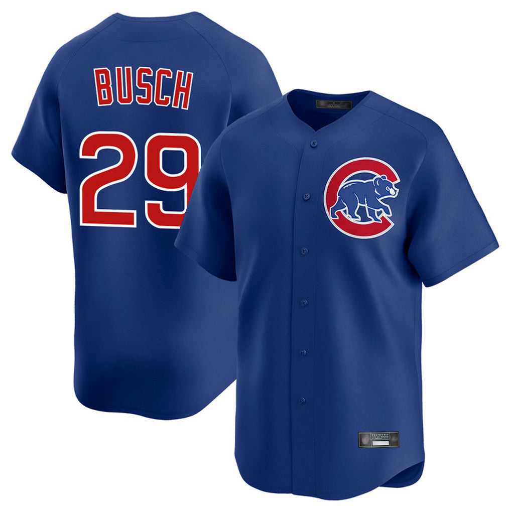 Chicago Cubs #29 Michael Busch Player Royal HOLBERT Limited Home Stitched Jerseys